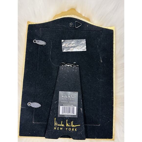 Nicole Miller Vintage Baroque Style Ornate Gold 4x6 Picture Photo Frame - Picture 3 of 3